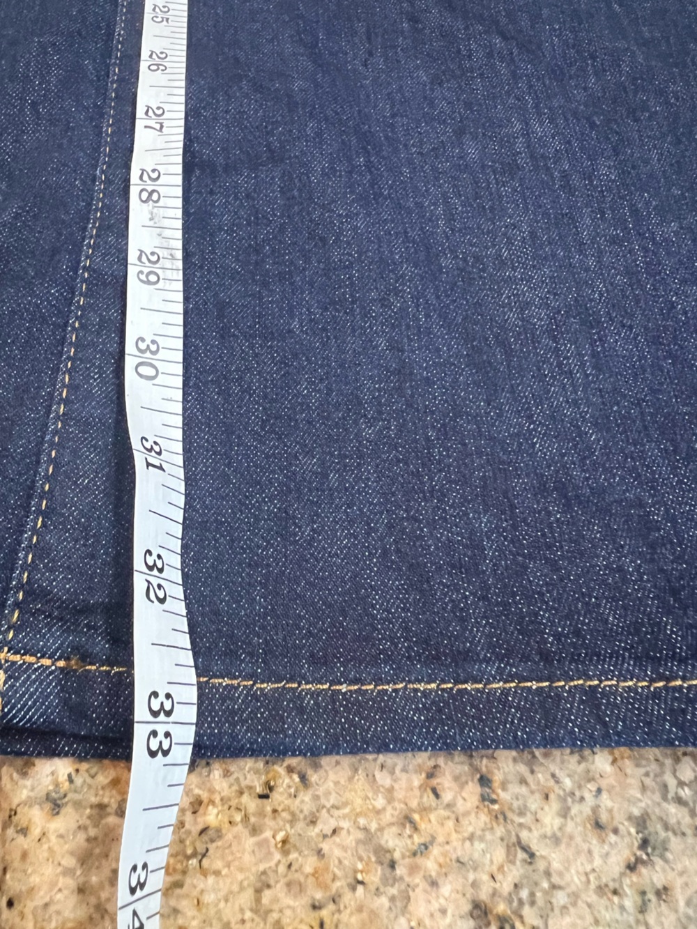 FRAME Le Slim Palazzo Long Jeans 25 High Rise Wide Leg Rinse Dark Wash $288 NWT - Picture 8 of 10